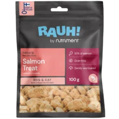 RAUH! Salmon Treat koirille ja kissoille 100 g