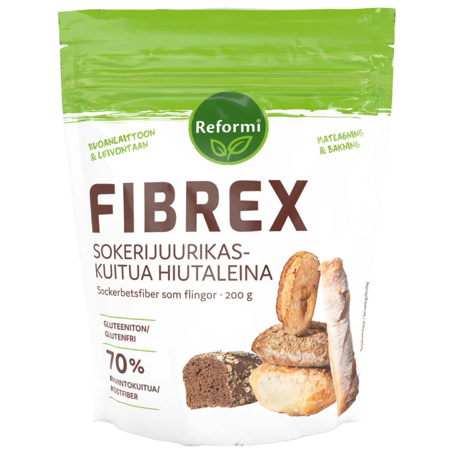 Reformi Fibrex Sokerijuurikaskuitu 200 g