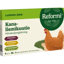 Reformi Luomu Kanaliemikuutio 8 kpl