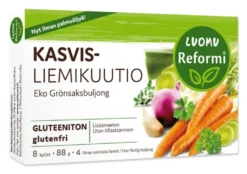 Reformi Luomu Kasvisliemikuutio 8 kpl - HUOM Päiväys 01/2027