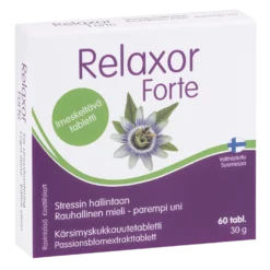 Relaxor Forte - Kärsimyskukkauutetabletti 60 tabl.