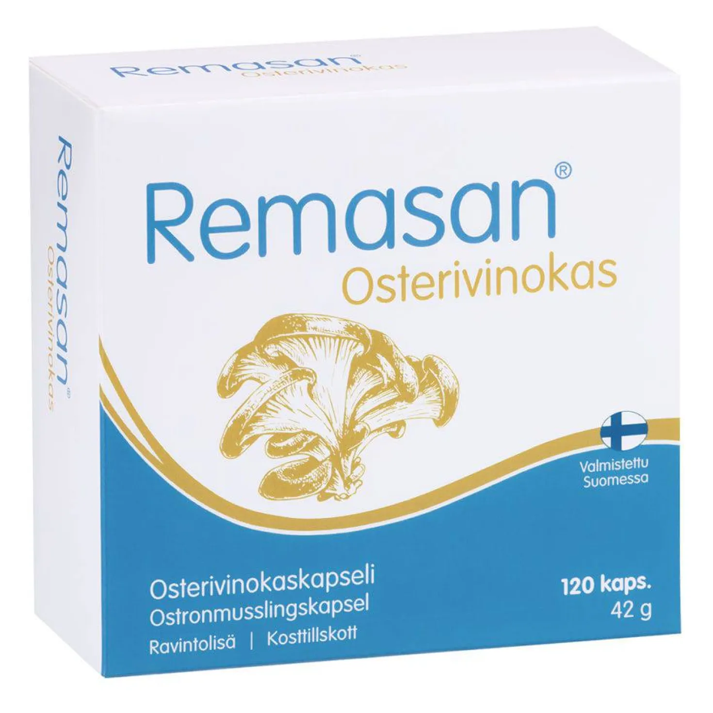 Remasan - Osterivinokaskapseli 120 kaps.