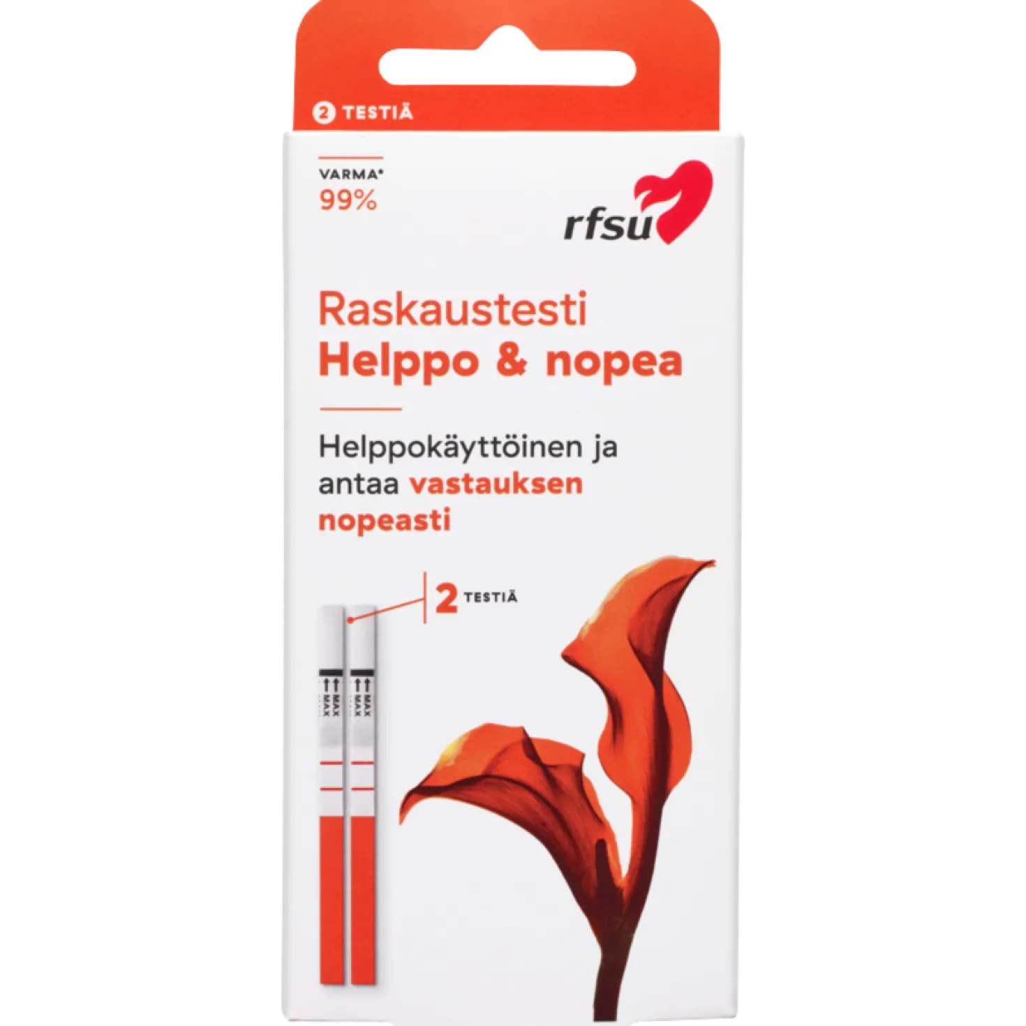 RFSU Raskaustestiliuskat 2 kpl