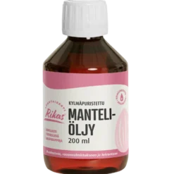 Rikas Kylmäpuristettu Manteliöljy 200 ml