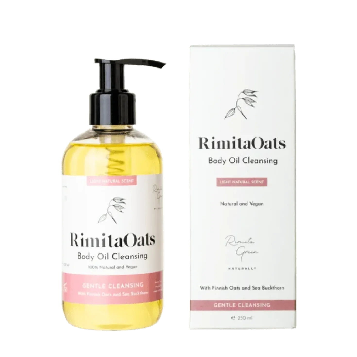 RimitaOats Body Oil Cleansing - Suihkuöljy 250 ml