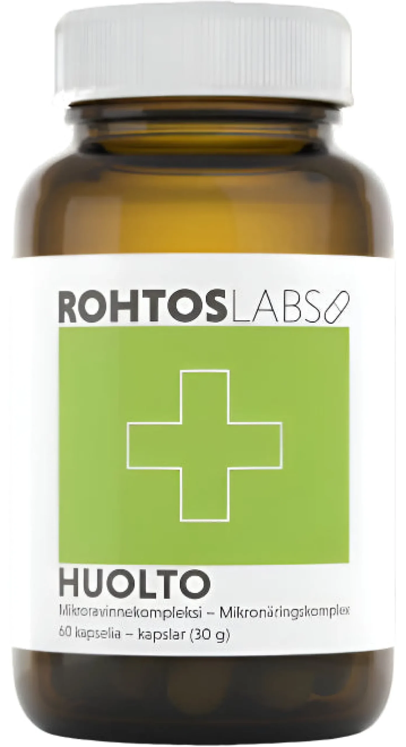 Rohtos Labs Huolto - Mikroravinnekompleksi 60 kaps. - HUOM! Päiväys 09/2026