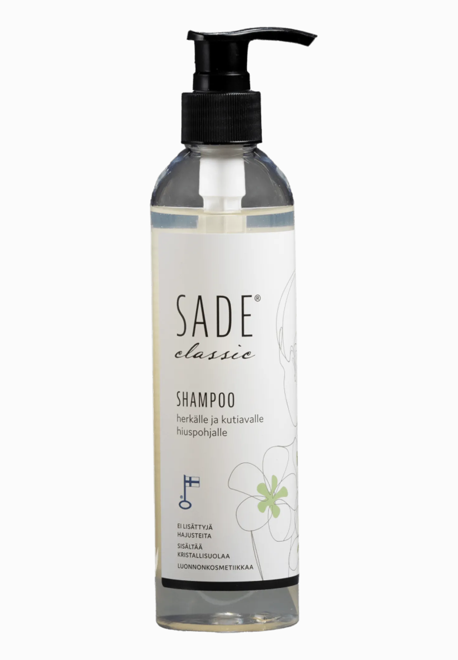Sade Shampoo - Herkälle ja kutiavalle hiuspohjalle 250 ml