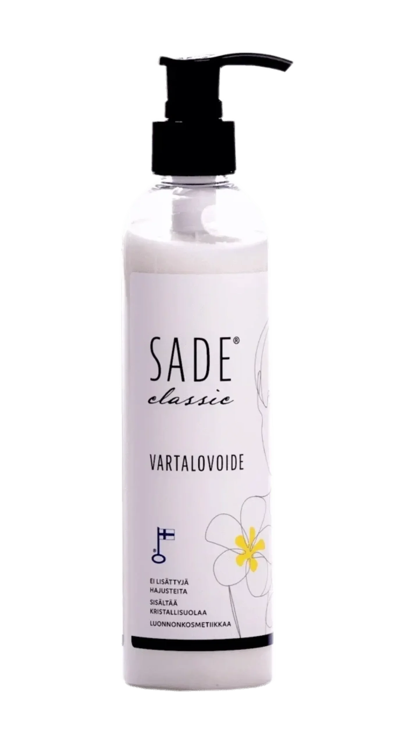 Sade Vartalovoide 250 ml - Hajusteeton