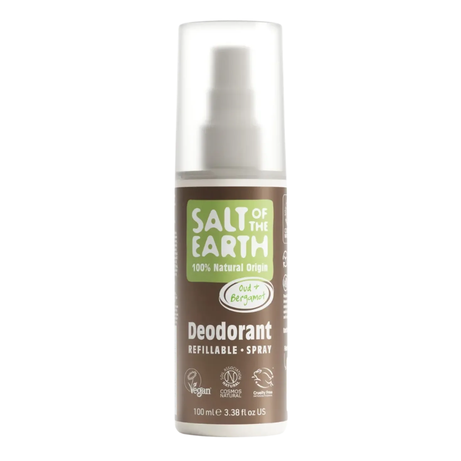 Salt of the Earth - Oud & Bergamotti Spray Deodorantti 100 ml
