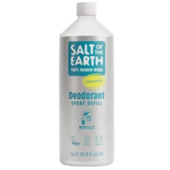 Salt of the Earth - Tuoksuton Spray Deodorantti täyttöpakkaus 1 L
