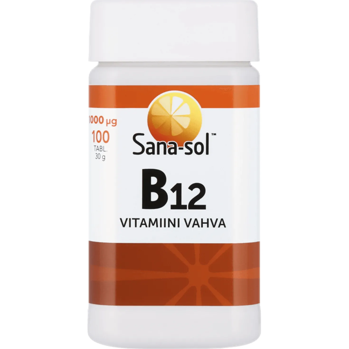 Sana-sol B12-vitamiini vahva 1000 µg