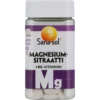 Sana-Sol Magnesiumsitraatti + B6-vitamiini 120 tabl.