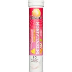 Sana-Sol Monivitamiini Fruitmix 20 poretabl.