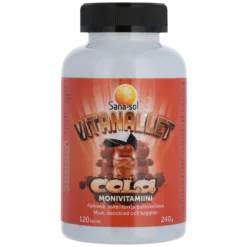 Sana-sol Vitanallet 120 kpl - Monivitamiini Cola