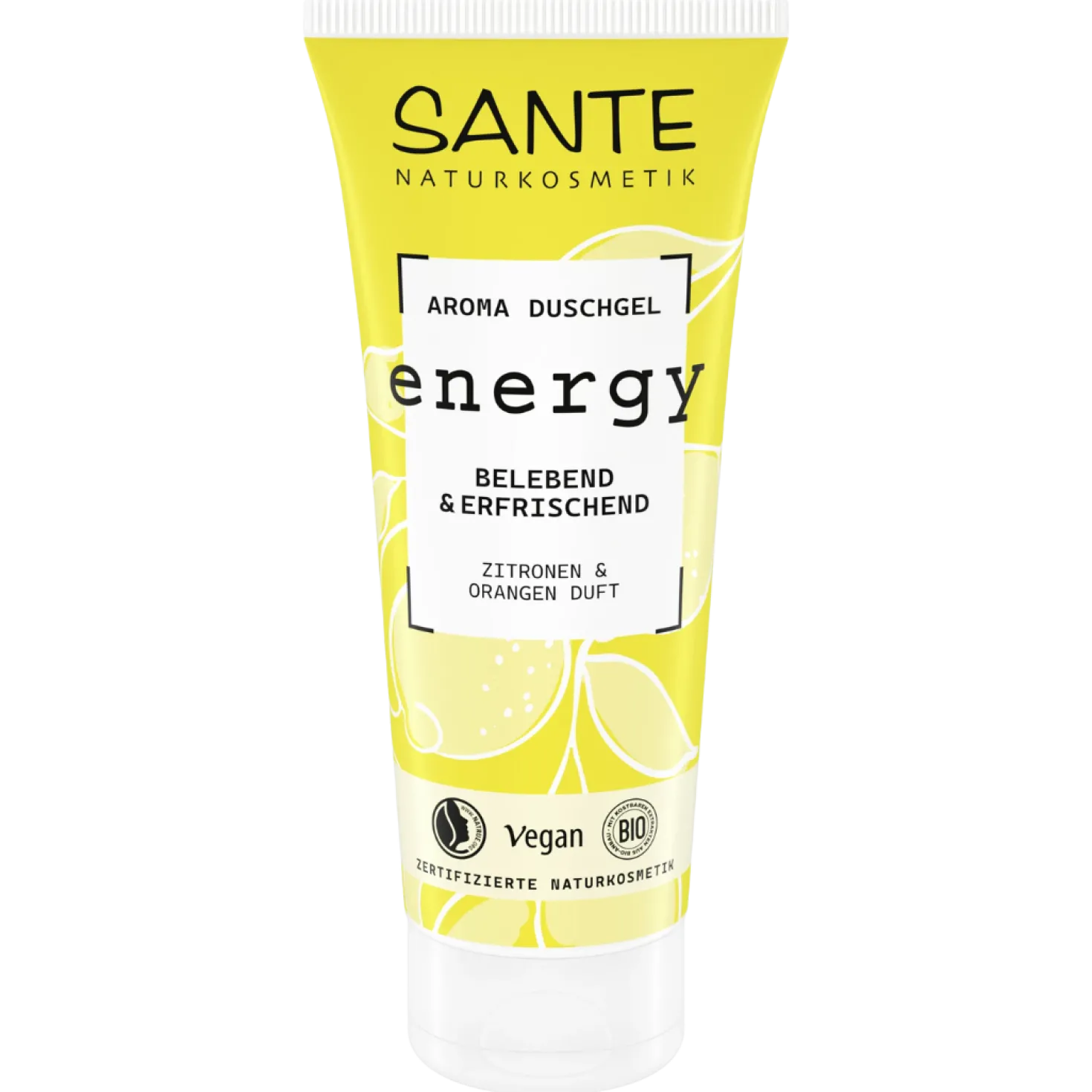 Sante Energy Suihkugeeli Sitruuna & Appelsiini 200 ml