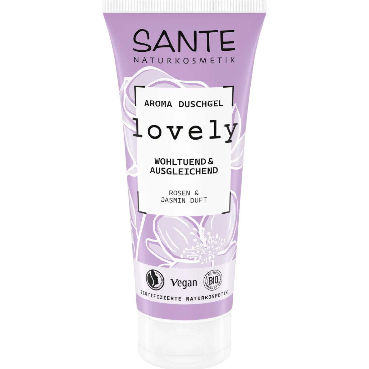 Sante Lovely Suihkugeeli Ruusu & Jasmiini 200 ml