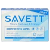 Savett Disinfecting Wipes - Kosteuspyyhkeet 10 kpl - Ihon desinfiointiin ja puhdistukseen