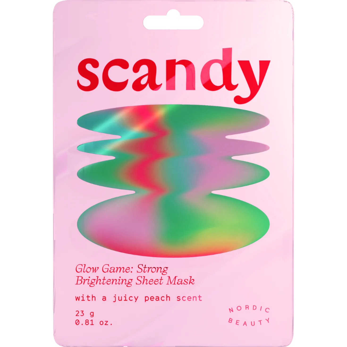 Scandy Glow Game - Kirkastava kangasnaamio 1 kpl