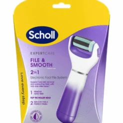 Scholl File & Smooth 2 in 1 - Elektroninen jalkaraspi 2 in 1