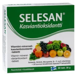 Selesan Kasviantioksidantti 60 tabl.