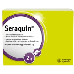Seraquin Täydennysrehu koirille 2 g 60 tabl.