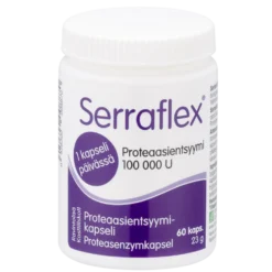 Serraflex - Proteaasientsyymikapselit 60 kaps.