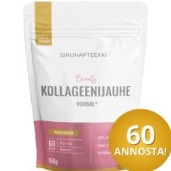 Sinunapteekin Beauty Kollageenijauhe VERISOL® - Maustamaton 150 g - erä TUTUSTUMISHINTAAN