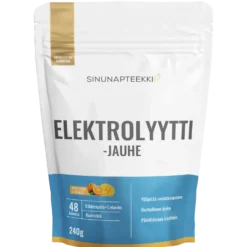 Sinunapteekin Elektrolyyttijauhe Appelsiini-Mango 240 g - erä TUTUSTUMISHINTAAN