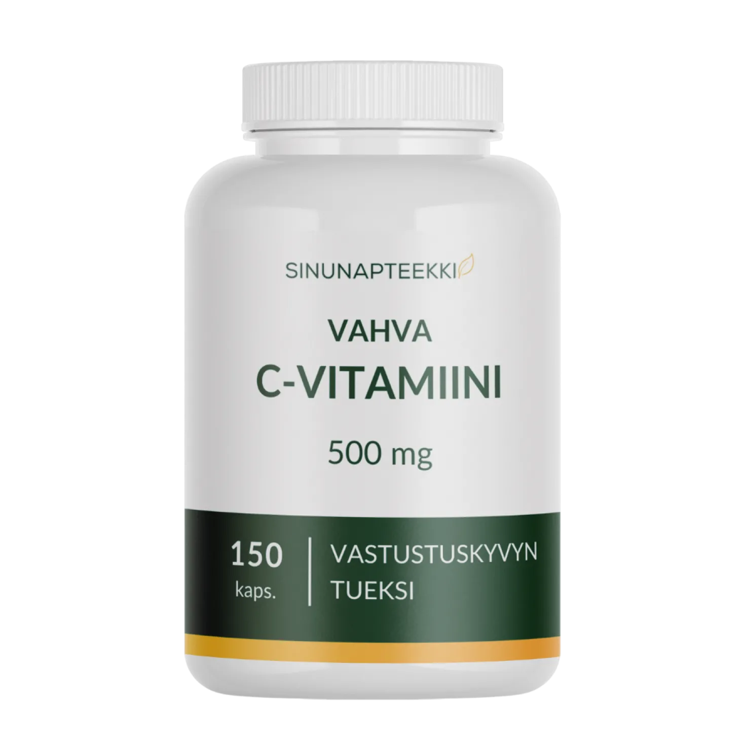 Sinunapteekin Vahva C-vitamiini 500 mg 150 kaps.