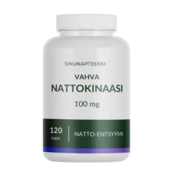 Sinunapteekin Vahva Nattokinaasi 100 mg 120 kaps. - Toimituskatkos