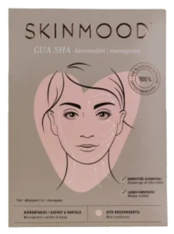 SkinMood Gua Sha Beauty Tool Rose Quartz - Gua Sha, ruusukvartsia 1 kpl