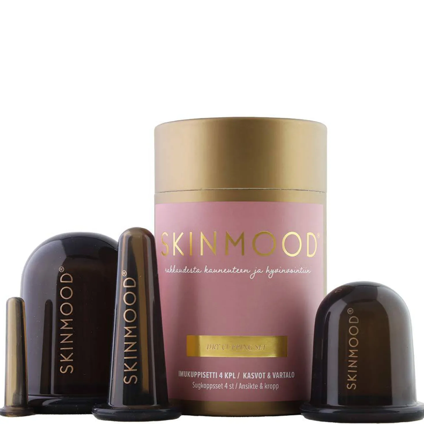 SkinMood Imukuppisetti - Kasvot & Vartalo 4 kpl
