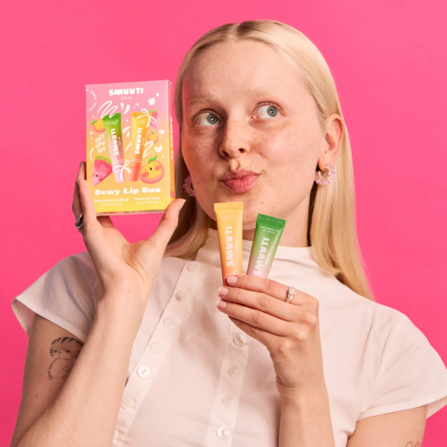 Smuuti Skin Dewy Lip Duo - Lahjapakkaus - erä