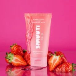 Smuuti Skin Strawberry Boost Wrapping Mask - Kasvonaamio 70 ml