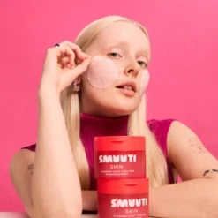 Smuuti Skin Strawberry Boost Toner Pads - Kasvovesilaput 60 kpl