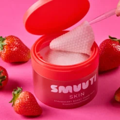 Smuuti Skin Strawberry Boost Toner Pads - Kasvovesilaput 60 kpl