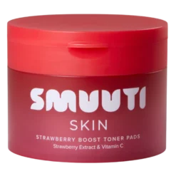 Smuuti Skin Strawberry Boost Toner Pads - Kasvovesilaput 60 kpl