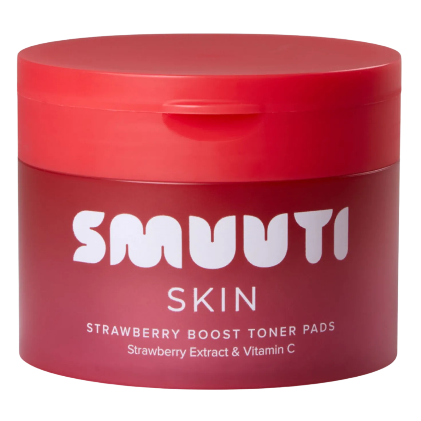 Smuuti Skin Strawberry Boost Toner Pads - Kasvovesilaput 60 kpl