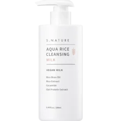 S.NATURE Aqua Rice Cleansing Milk - Puhdistusmaito 280 ml