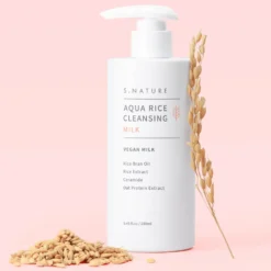 S.NATURE Aqua Rice Cleansing Milk - Puhdistusmaito 280 ml