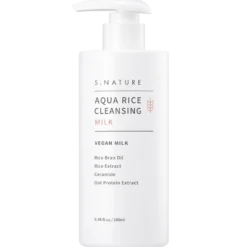 S.NATURE Aqua Rice Cleansing Milk - Puhdistusmaito 280 ml