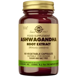 Solgar Ashwagandha - Juuriuute 60 kaps.