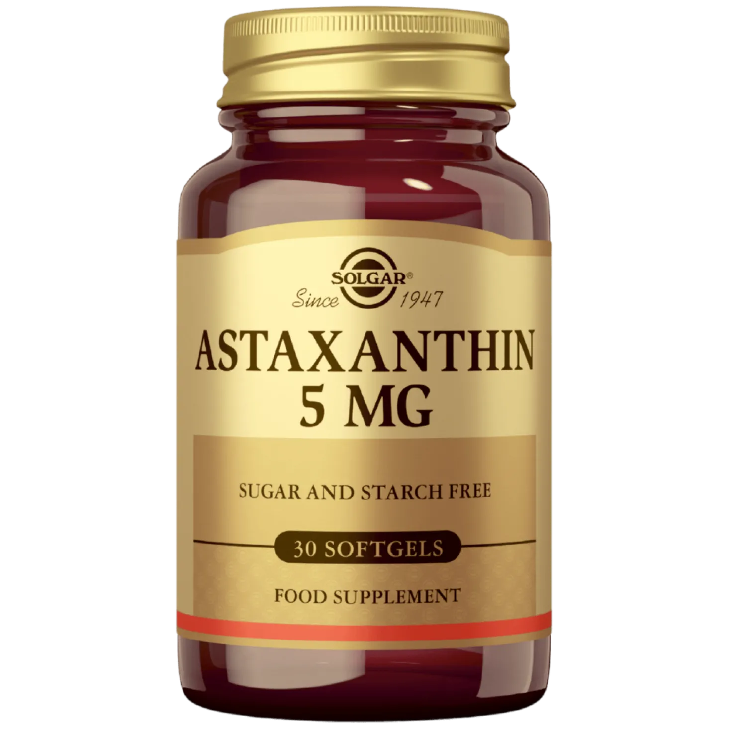 Solgar Astaxanthin 5 mg - Astaksantiini 30 kaps.