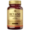 Solgar Betaine - Betaiinihydrokloridi + Pepsiini 100 tabl.