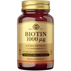 Solgar Biotin 1000 µg - Biotiini 50 kaps.