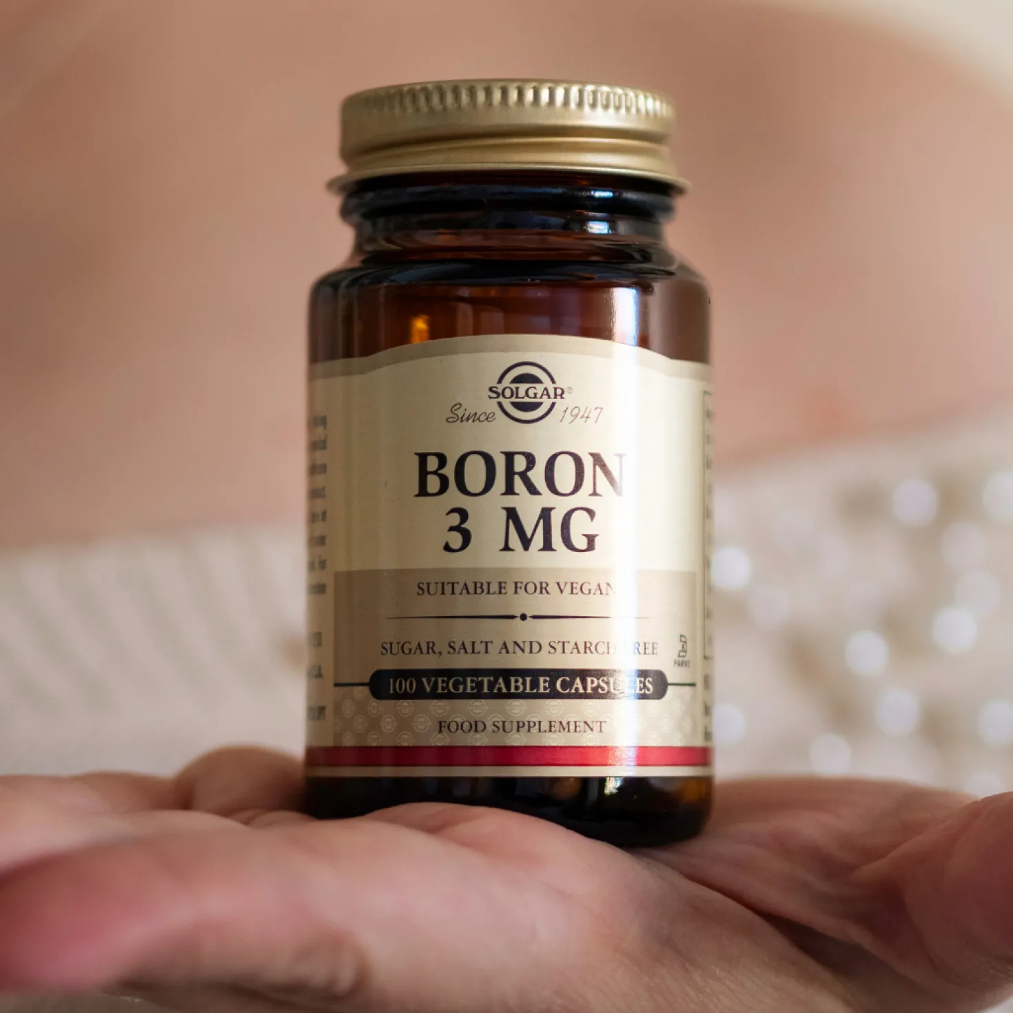 Solgar Boron - Boori 100 kaps.