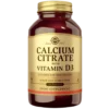 Solgar Calcium Citrate +D3 - Kalsiumsitraatti +D3 240 tabl.