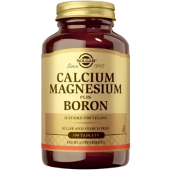 Solgar Calcium Magnesium + Boron - Kalsium, Magnesium + Boori 100 tabl.