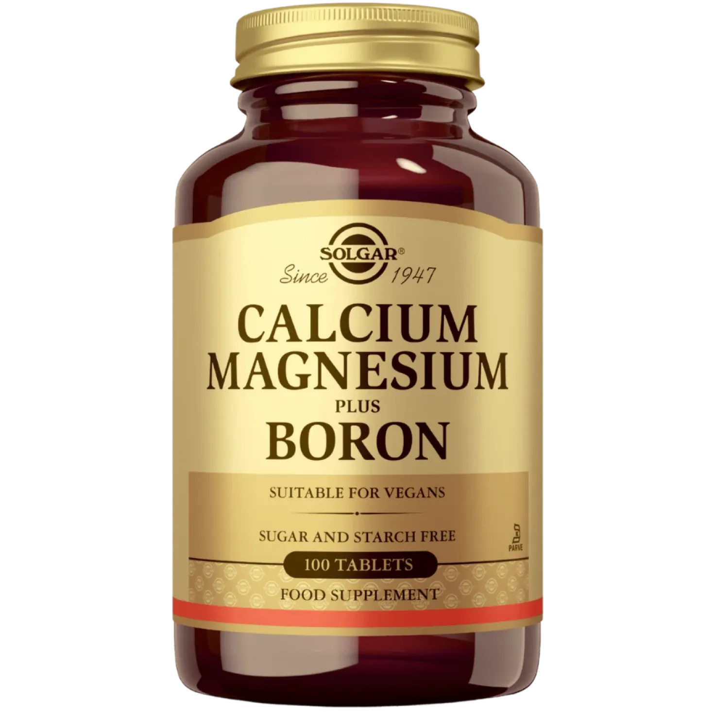 Solgar Calcium Magnesium + Boron - Kalsium, Magnesium + Boori 100 tabl.
