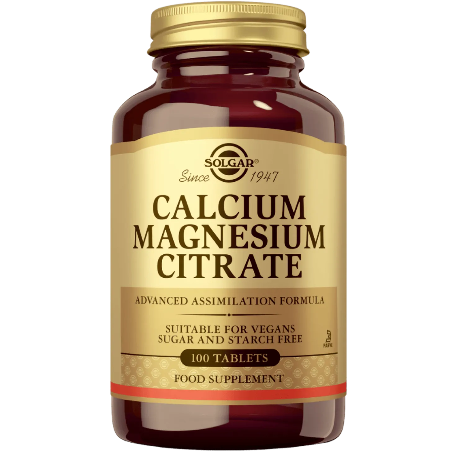 Solgar Calcium Magnesium Citrate - Kalsium-Magnesiumsitraatti 100 tabl.